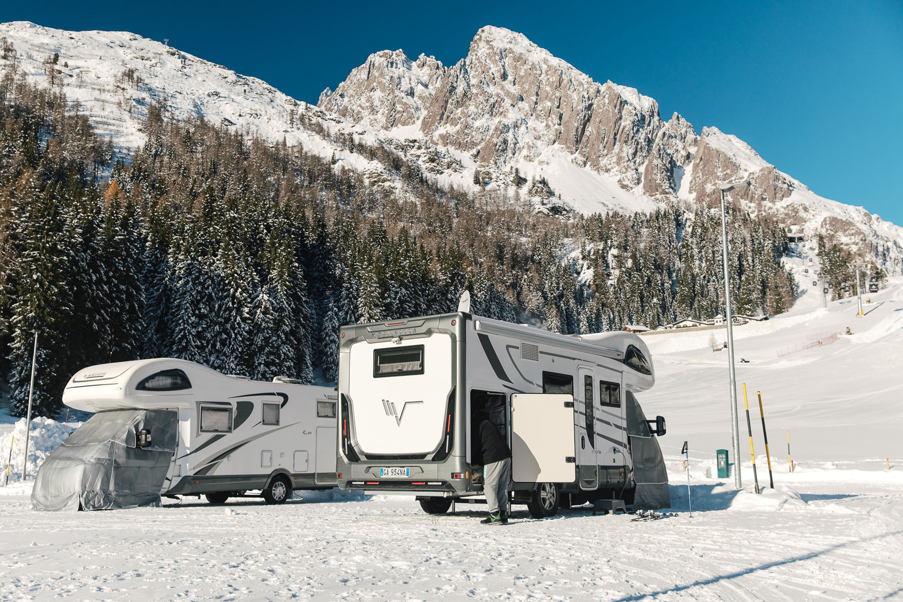 Area Sosta Camper Malga Ces